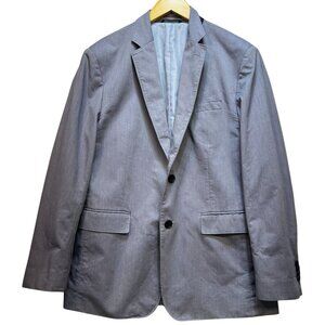 Banana Republic Mens Preppy Standard Fit Blazer Sport Coat Size 40S Blue